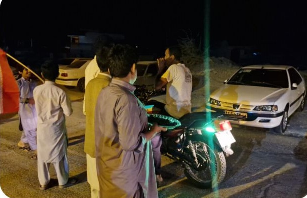 برپایی موکب در شهرستان قصرقند