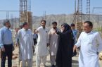 بازدید میدانی مسئولان از پروژه‌های کاجو