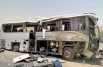 واژگونی اتوبوس مسافربری در محور زاهدان ـ بم