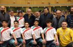 رئیس جمهور نشان داد حامی ورزش است