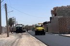 آغاز زیرسازی کوچه‌های شهید سلیمانی در ایرانشهر