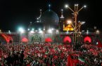 آرامش ابدی رهبر شهید انقلاب در آستان رضوی