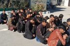 جمع آوری ۸۲ نفر از اتباع بیگانه غیرمجاز در نیکشهر