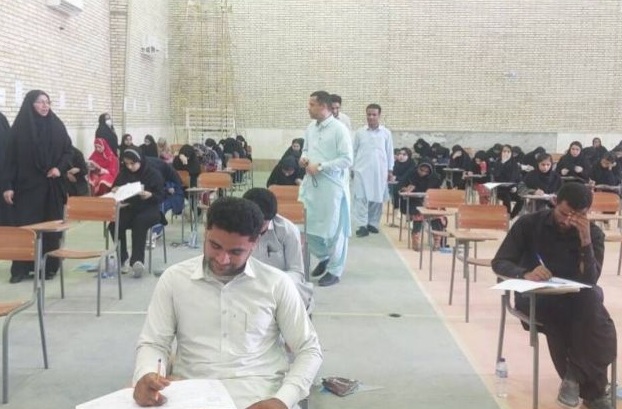 آزمون سراسری در قصرقند با حضور ۷۰۲ داوطلب برگزار شد